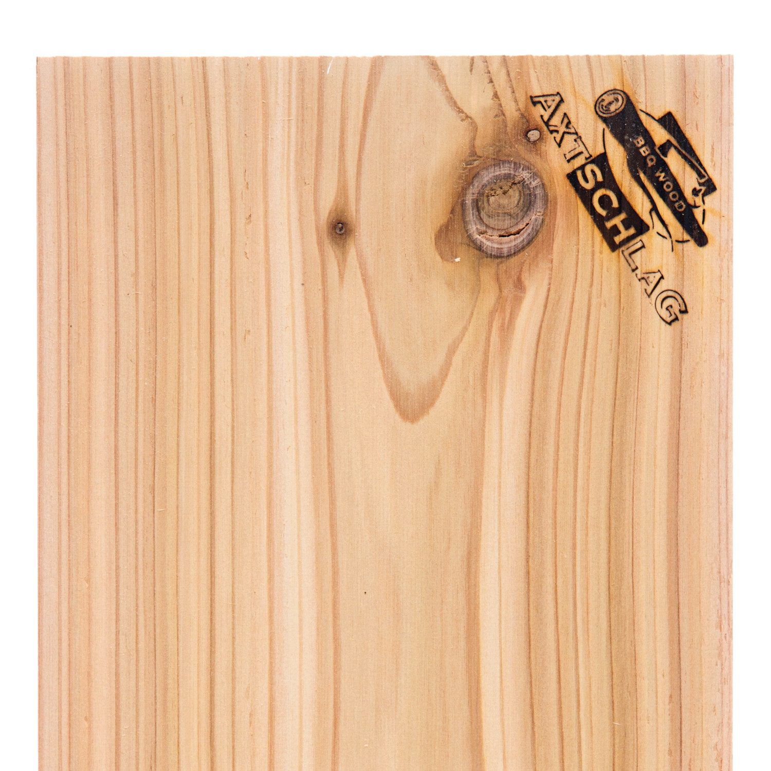 Axtschlag Aromaplanke Axtschlag Wood Plank Rotzeder XL 2er Set, Holz