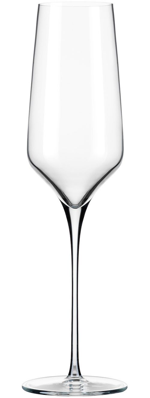 LIBBEY Sektglas Libbey Gläser-Set -PRISM-, 12er Set, 12-tlg., Glas, 244 ml, hochwertig verarbeitet, im modernen Design