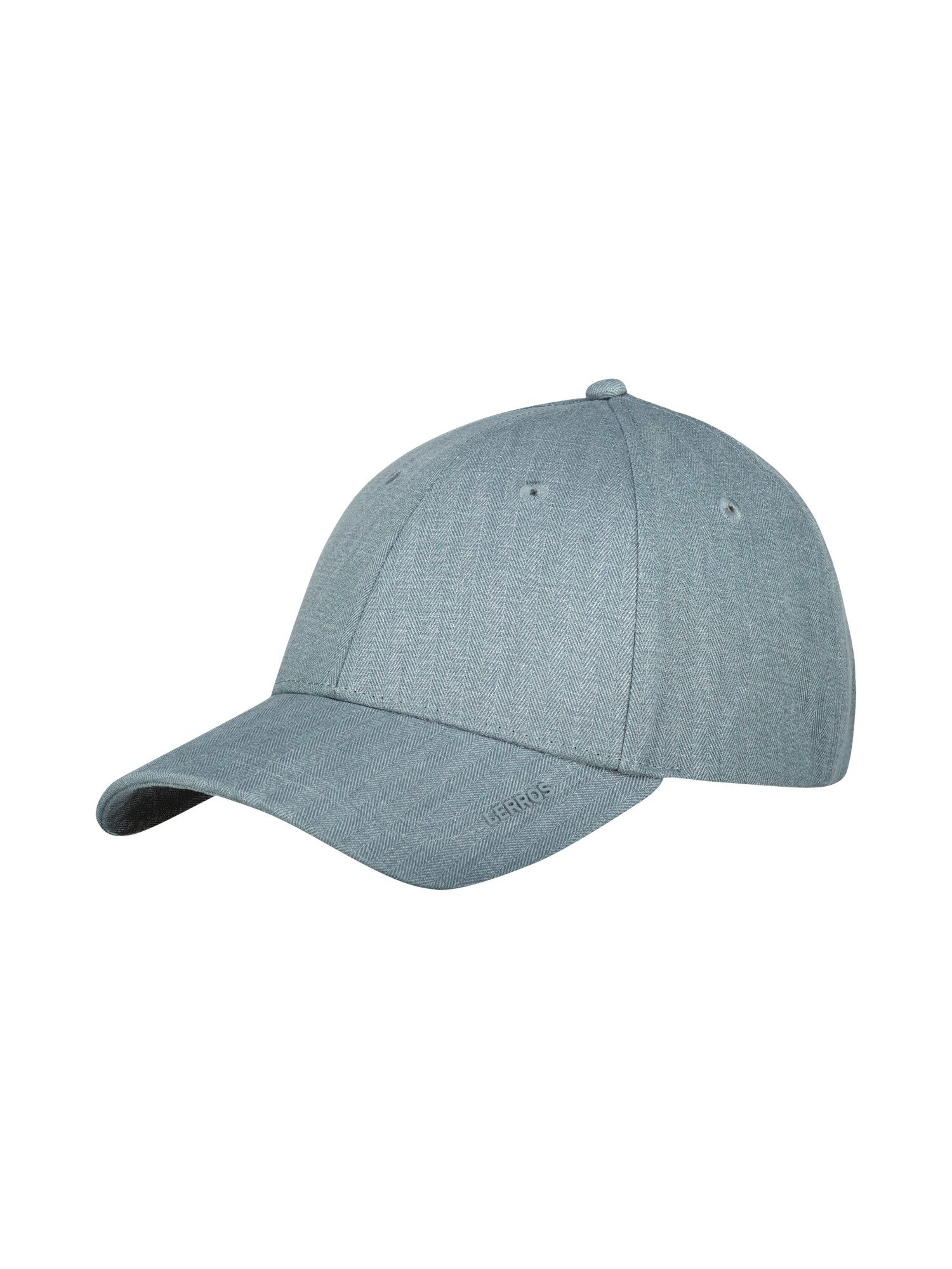 Lerros Baseball Cap Basecap in Fischgrätstruktur, unifarben