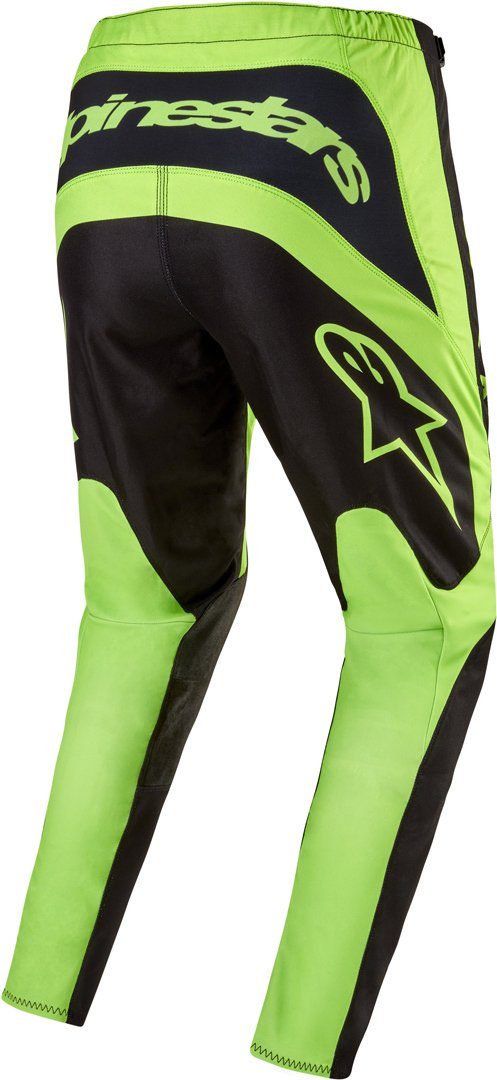 Fluid Alpinestars Motorradhose Lurv Motocross Black/Yellow Hosen