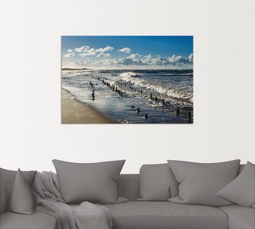 Artland Wandbild An der Küste der Ostsee, Küste (1 St), als Alubild, Outdoorbild, Leinwandbild in verschied. Größen