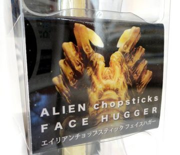 Kotobukiya Essstäbchen ALIEN FACE HUGGER Eßstäbchen 2 x 22 cm Alien facehugger chopsticks Set