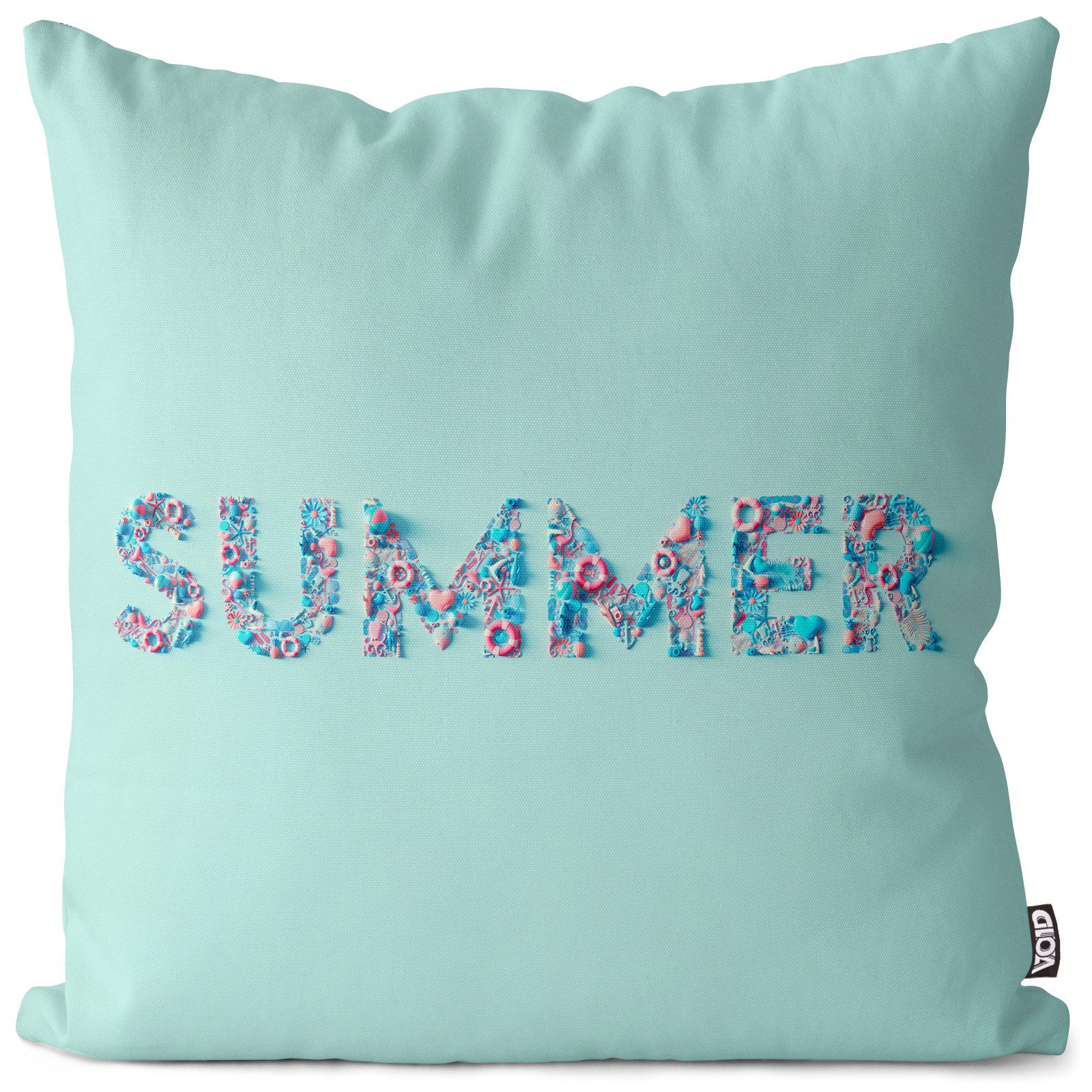 VOID Kissenhüllen Kissenbezug outdoor geeignet, Summer Pool Party Türkis pool schwimmen schwimmreifen reifen baden fr
