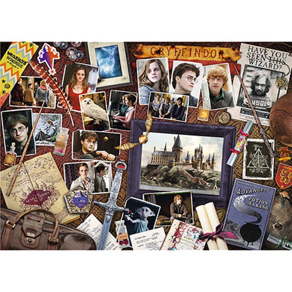 Trefl GmbH Puzzle Harry Potter Collage - Erinnerungen an Hogwarts, Puzzleteile