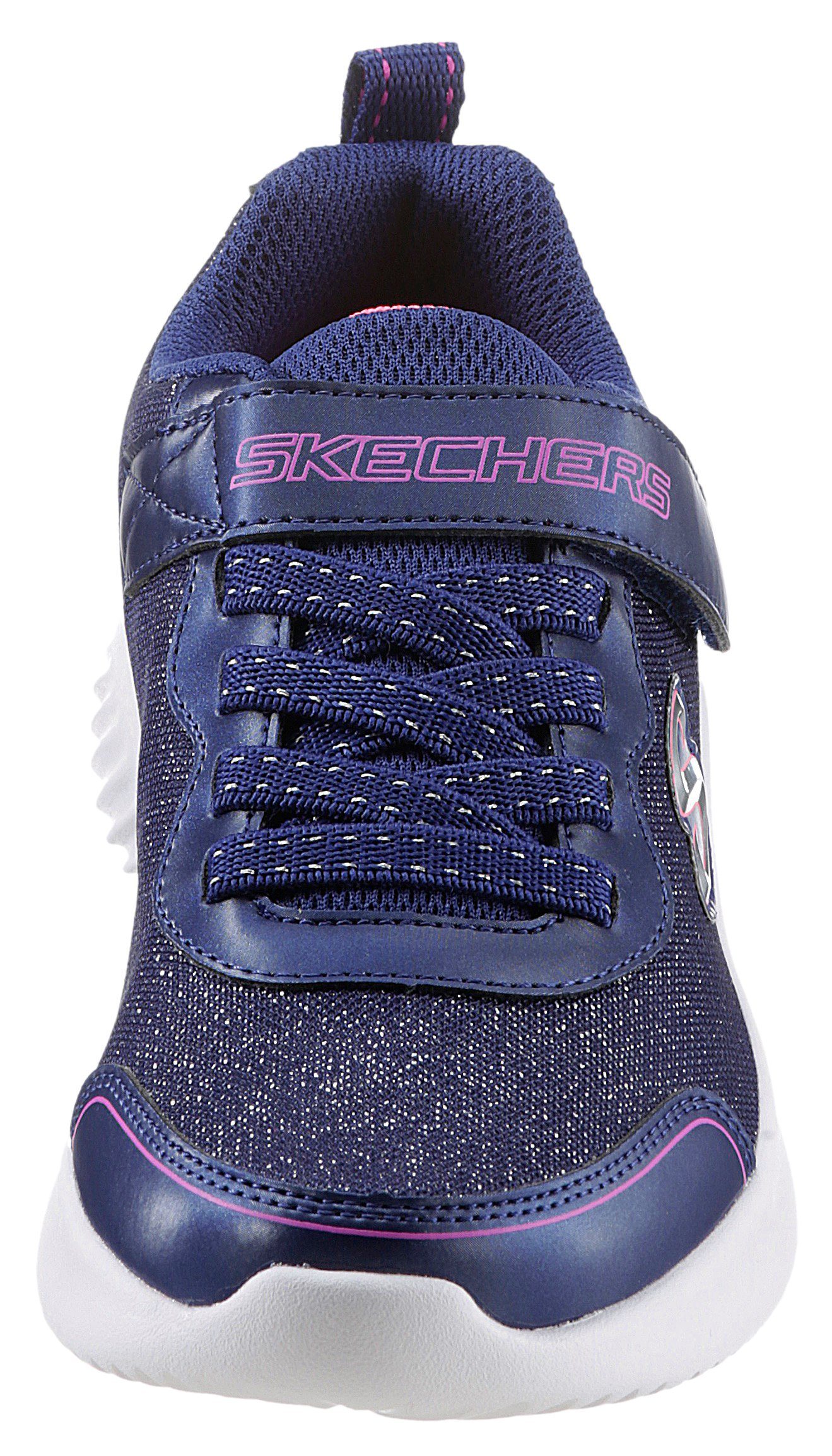 Skechers Sneaker mit E SKECHERS funkelnden Slip-On Glitzerdetails Kids GIRLS -