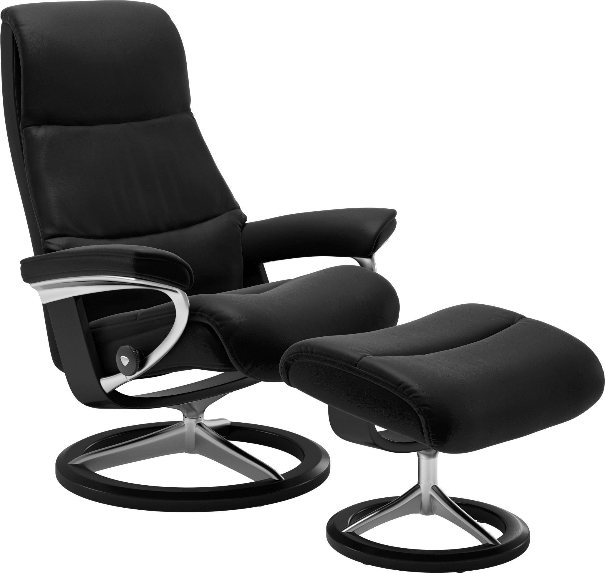 Stressless® Relaxsessel View, mit Signature Base, Größe S,Gestell Schwarz