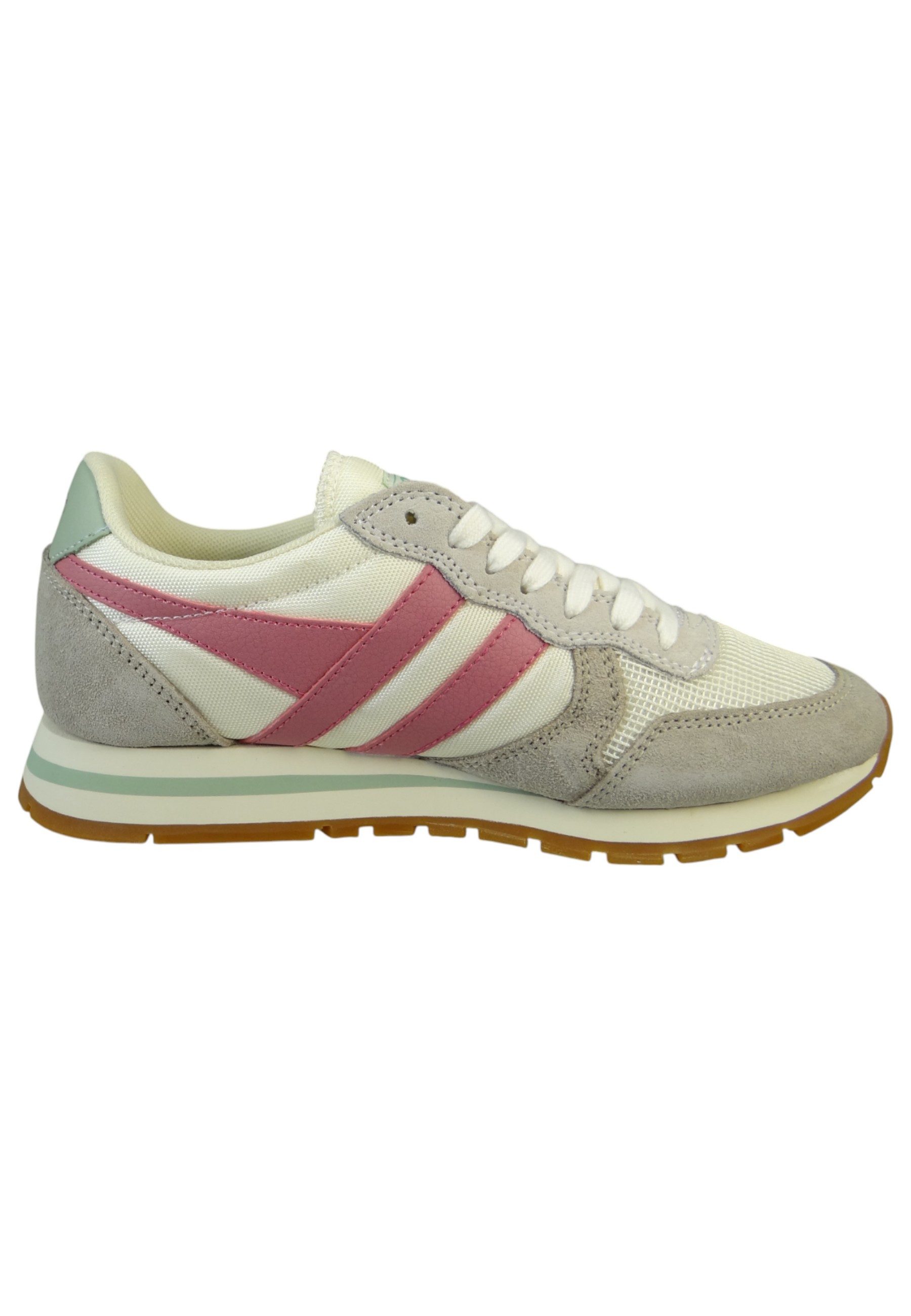 Gola CLA592 WG Off White/Feather Grey/Fluro Pink Sneaker