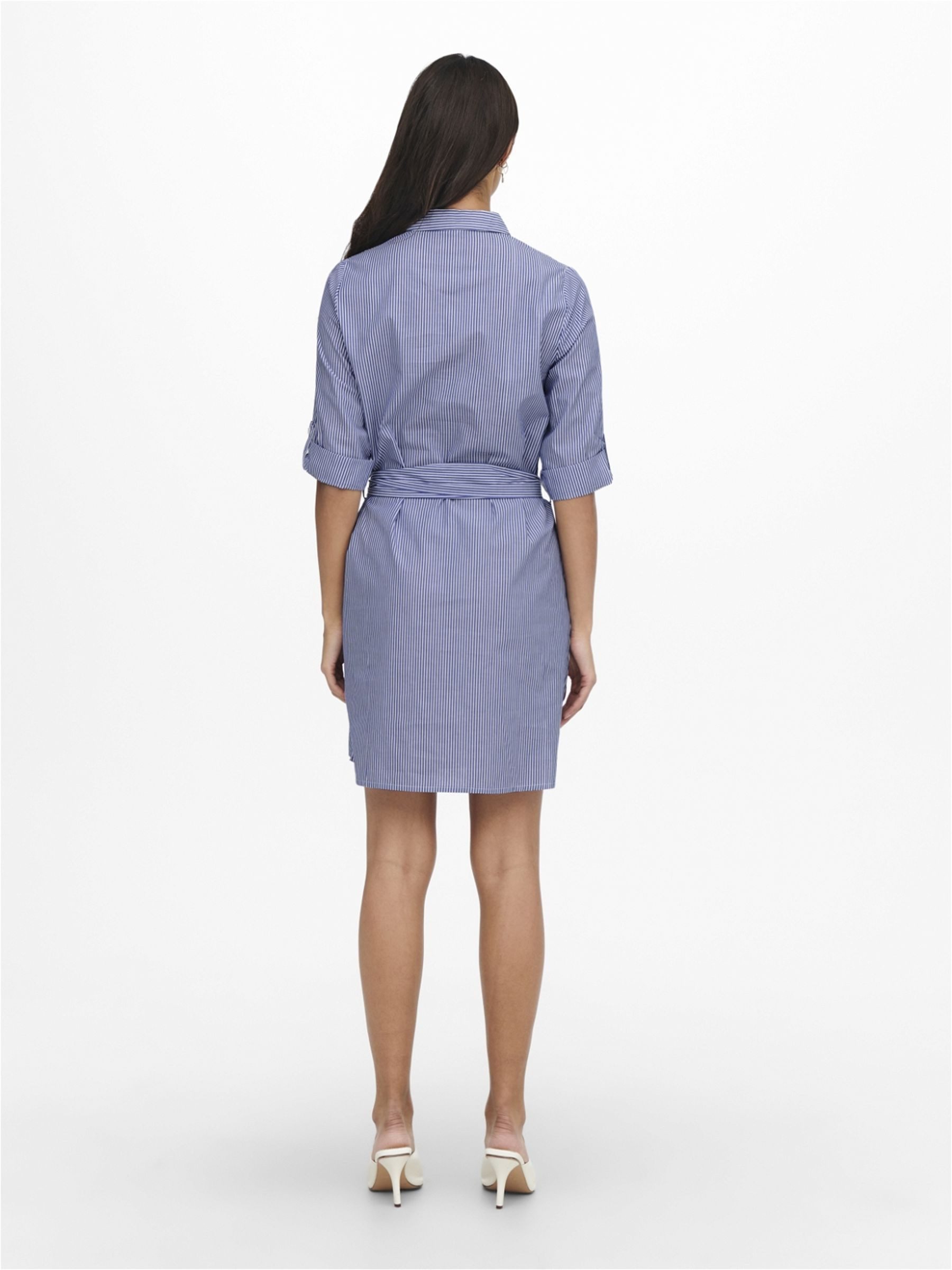 JDY Hemdblusenkleid JDYHALL 3/4 SHIRT DRESS günstig online kaufen