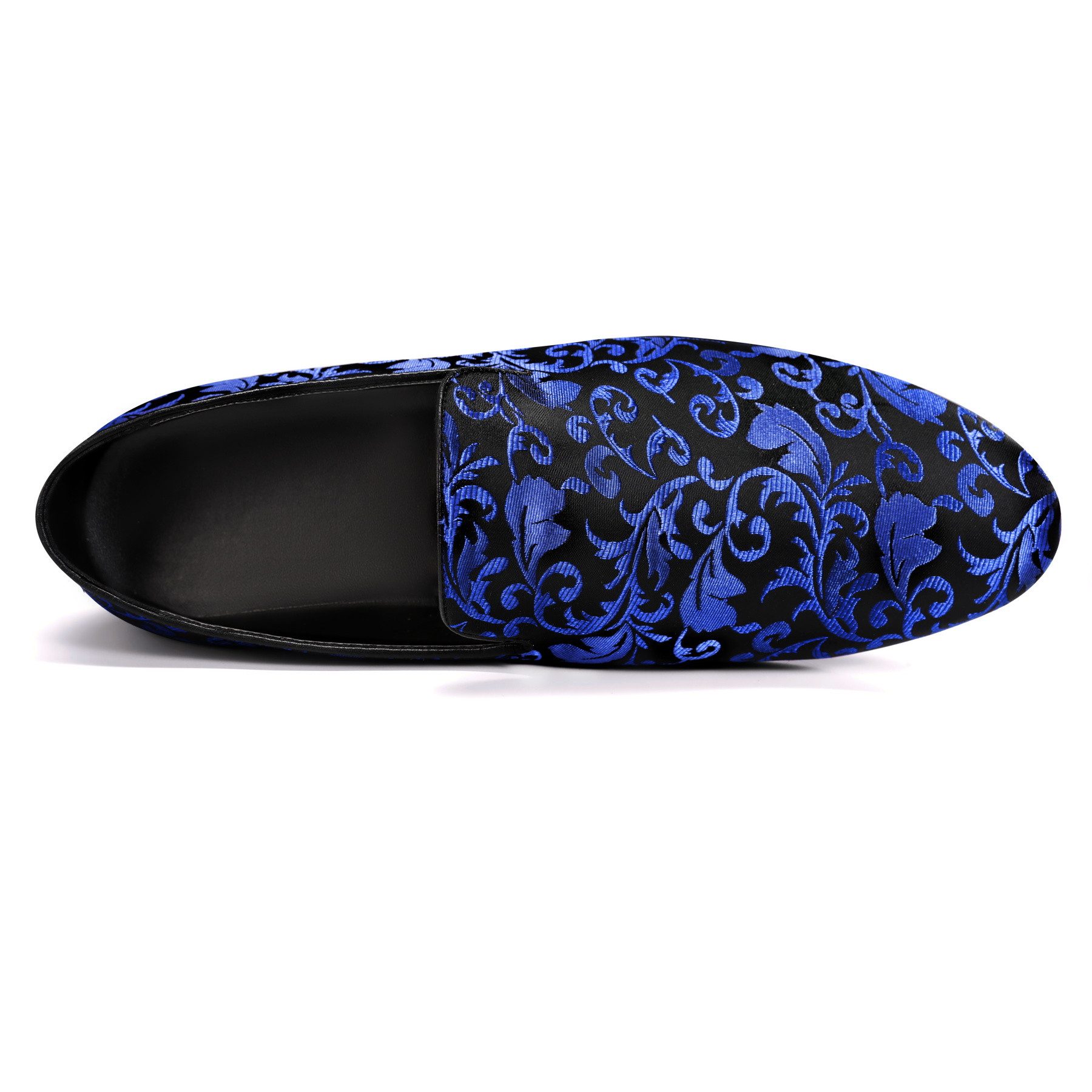 Allthemen Loafer Herren Slipper Pennyloafer mit elegantem Jacquard – Bild 4 von 5