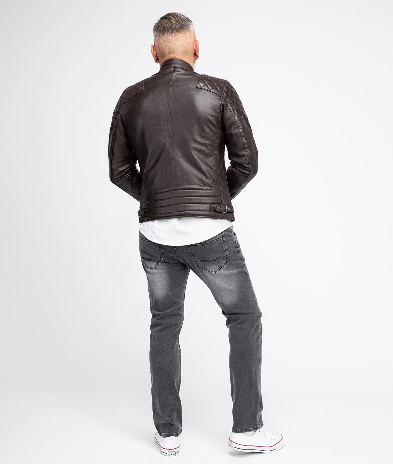 Rock Creek Regular-fit-Jeans Herren Jeans Regular Fit Dunkelgrau RC-2108 – Bild 4 von 5