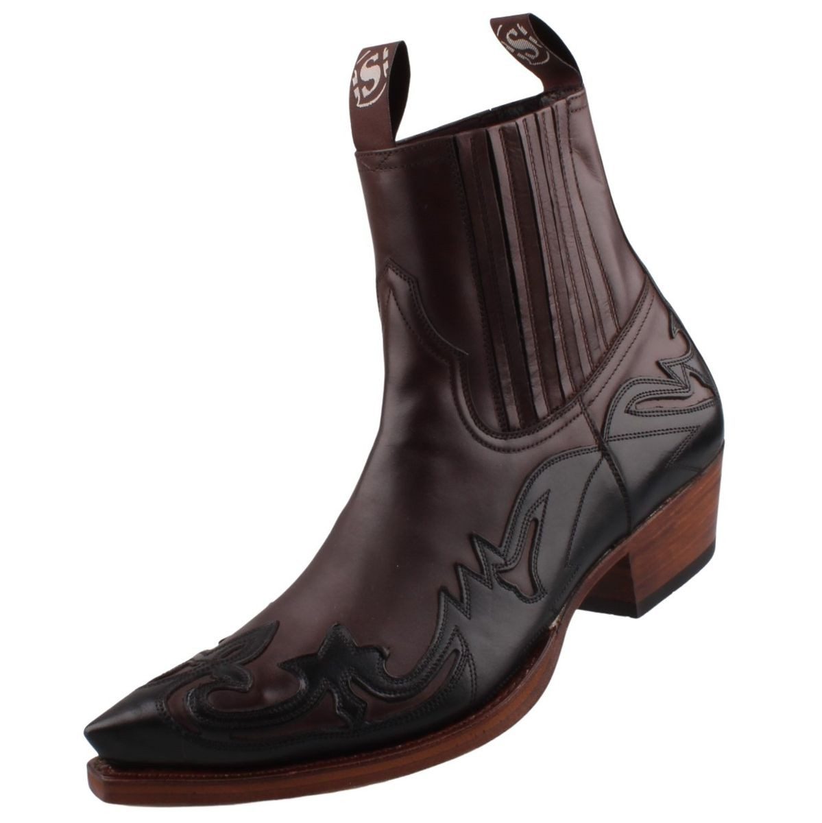 Sendra Boots 4660-Snowbut MS negro Stiefelette