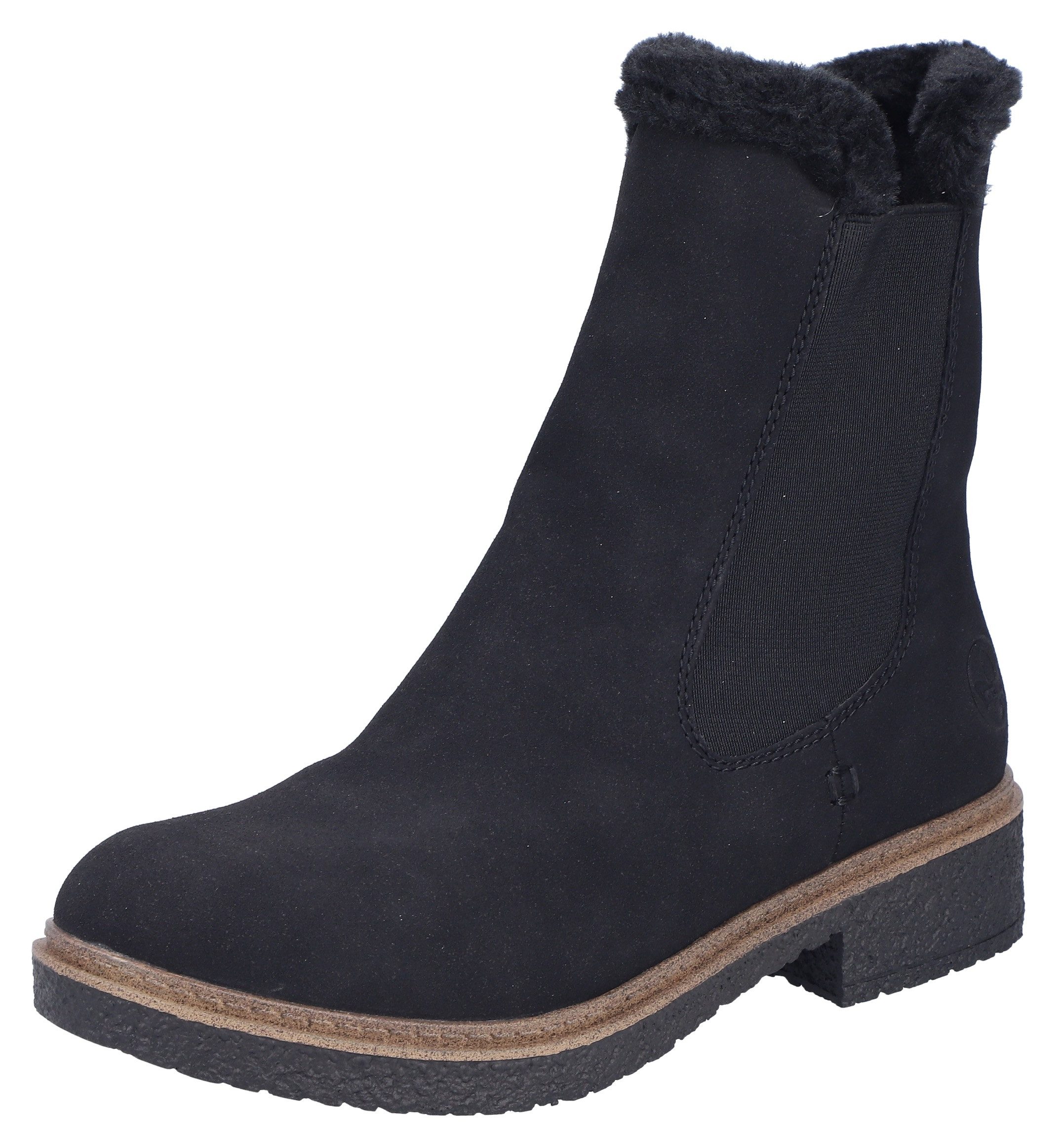 Rieker Winterboots Chelseaboots, Winterstiefelette, Blockabsatz, mit günstig online kaufen