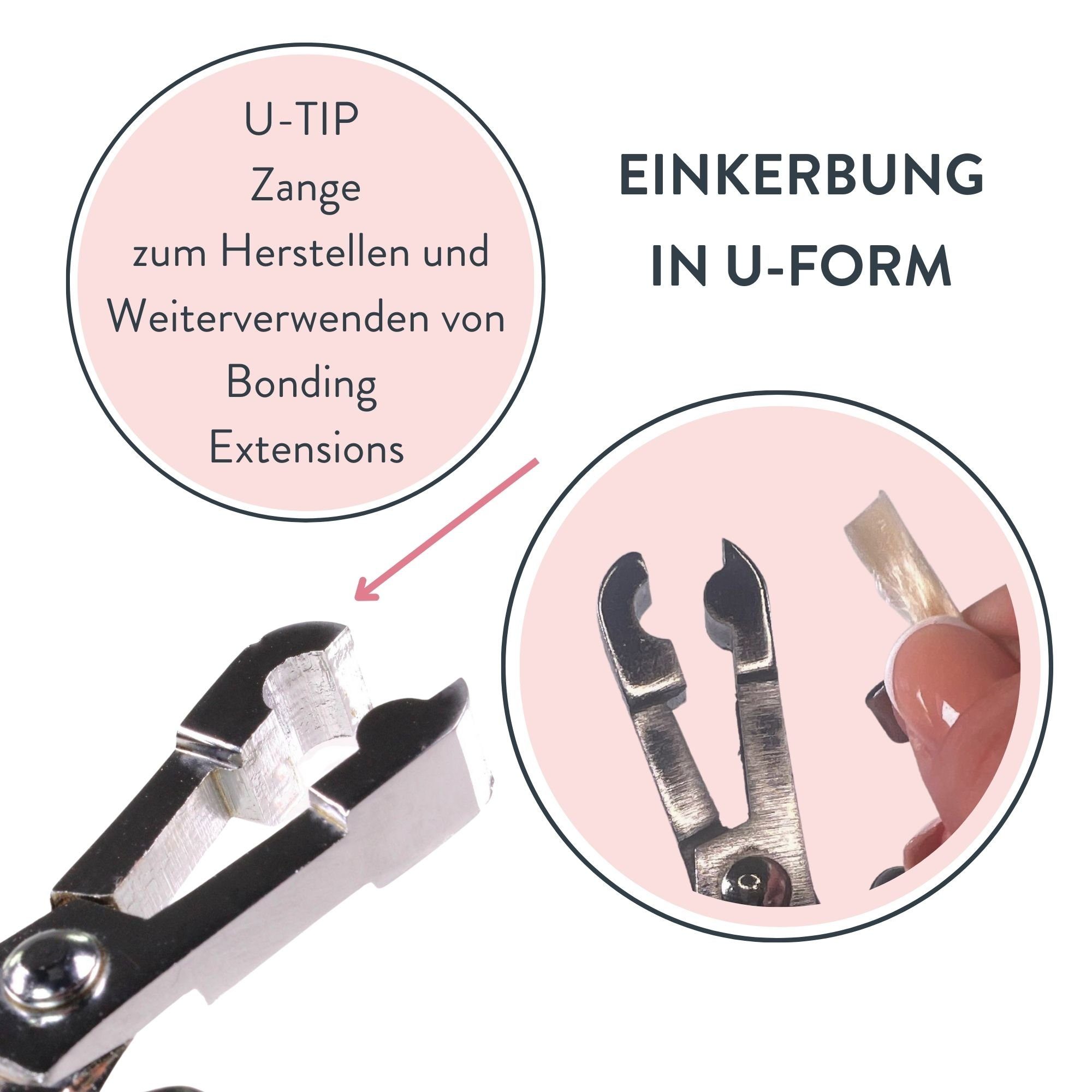 Extensions Echthaar-Extension Rebonding für hair2heart Bonding Set