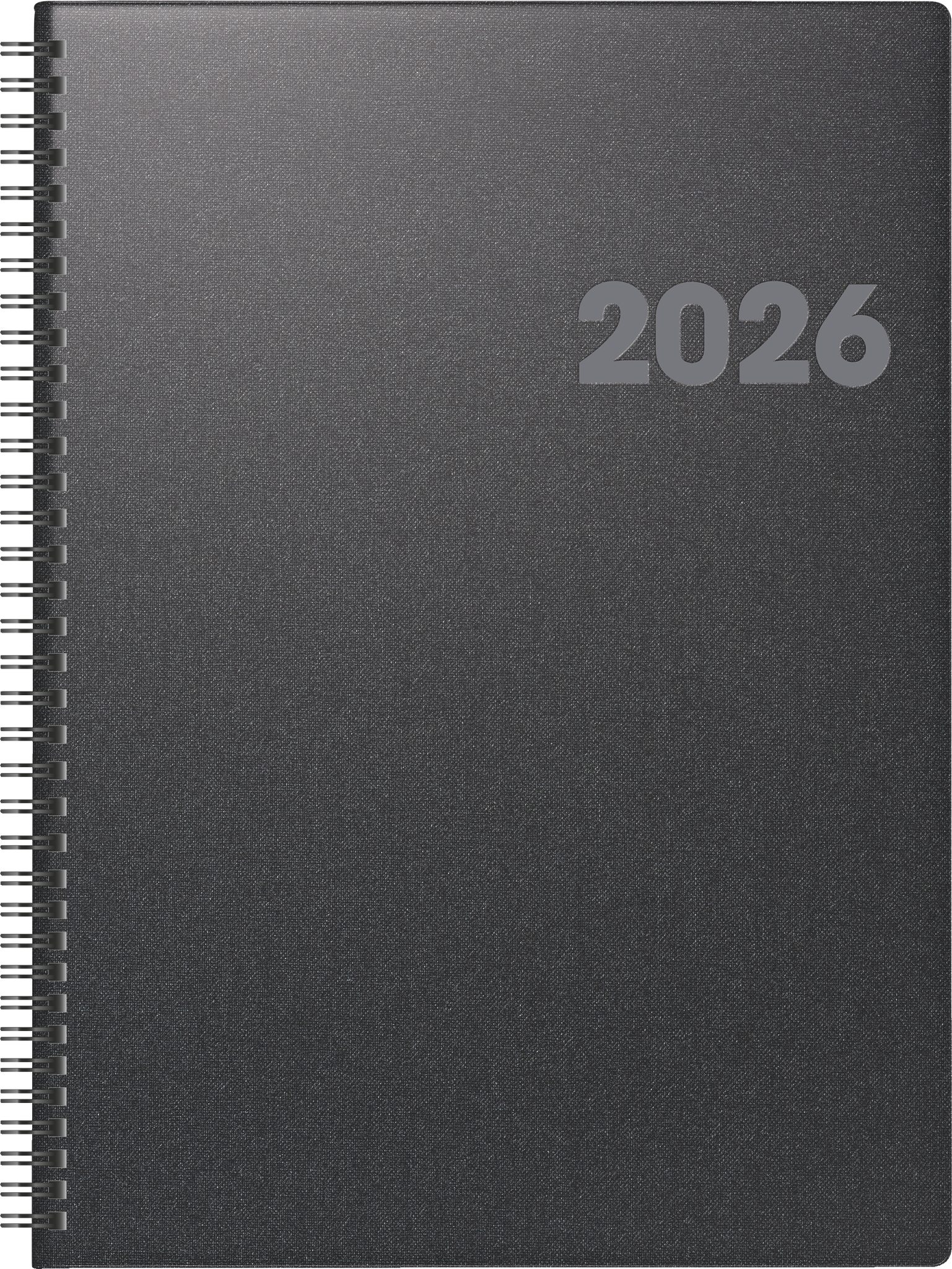 Taschenkalender BRUNNEN 1076365906 BuchkalenderA4 2S/1W Wire-O
