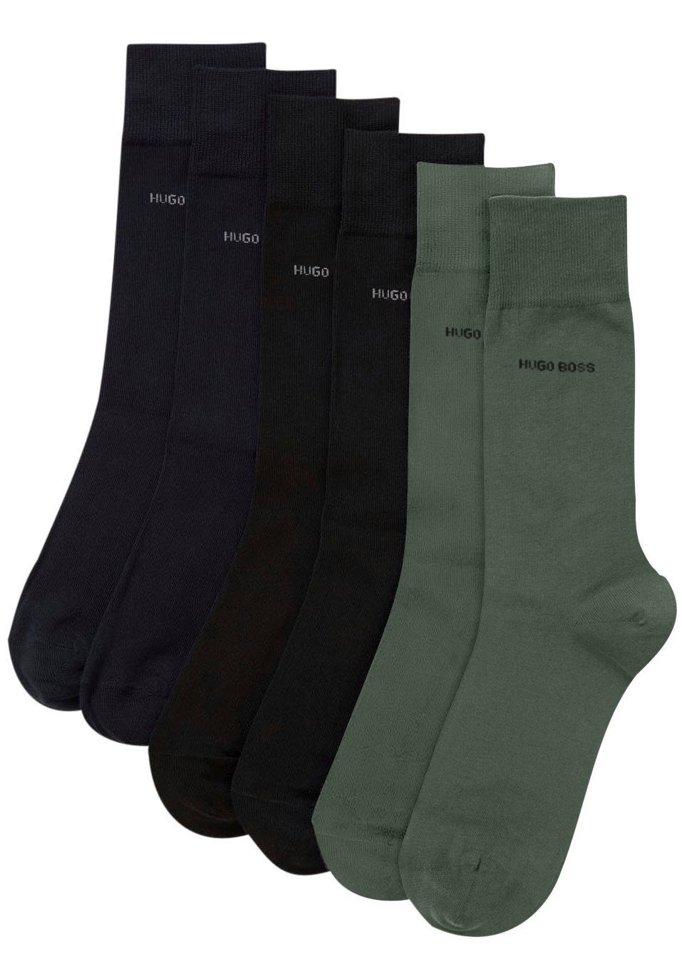 Wäsche/Bademode Socken BOSS Socken 3P RS Uni (3-Paar)