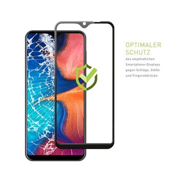 KMP Creative Lifesytle Product Smart²Glass für Samsung Galaxy A20e Doublepack für Samsung Galaxy A20e, Displayschutzglas, Doublepack, 1 Stück