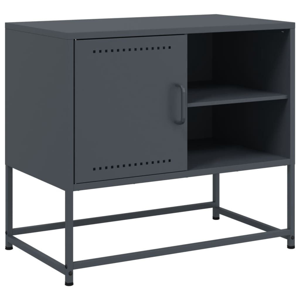 vidaXL TV-Schrank TV-Schrank Rosa 100,5x39x60,5 cm Stahl (1-St)