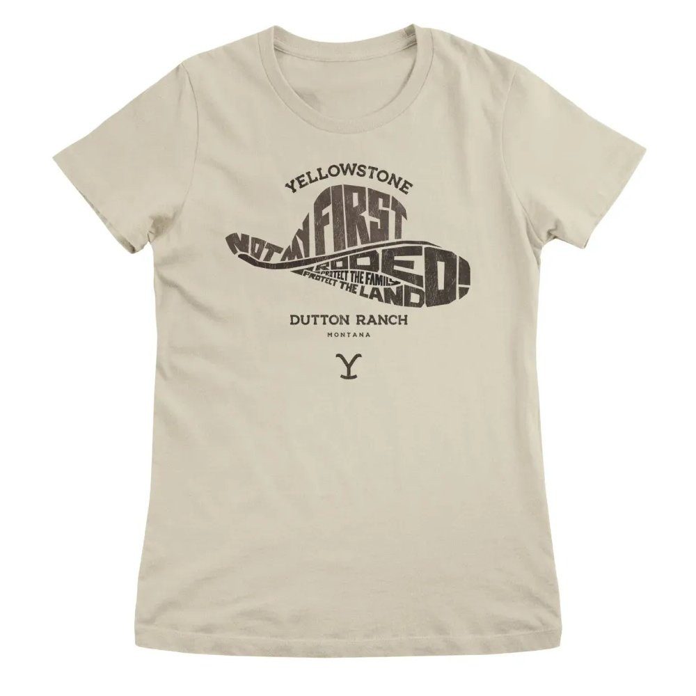 yellowstone T-Shirt Not MY First Rodeo Girly Tee