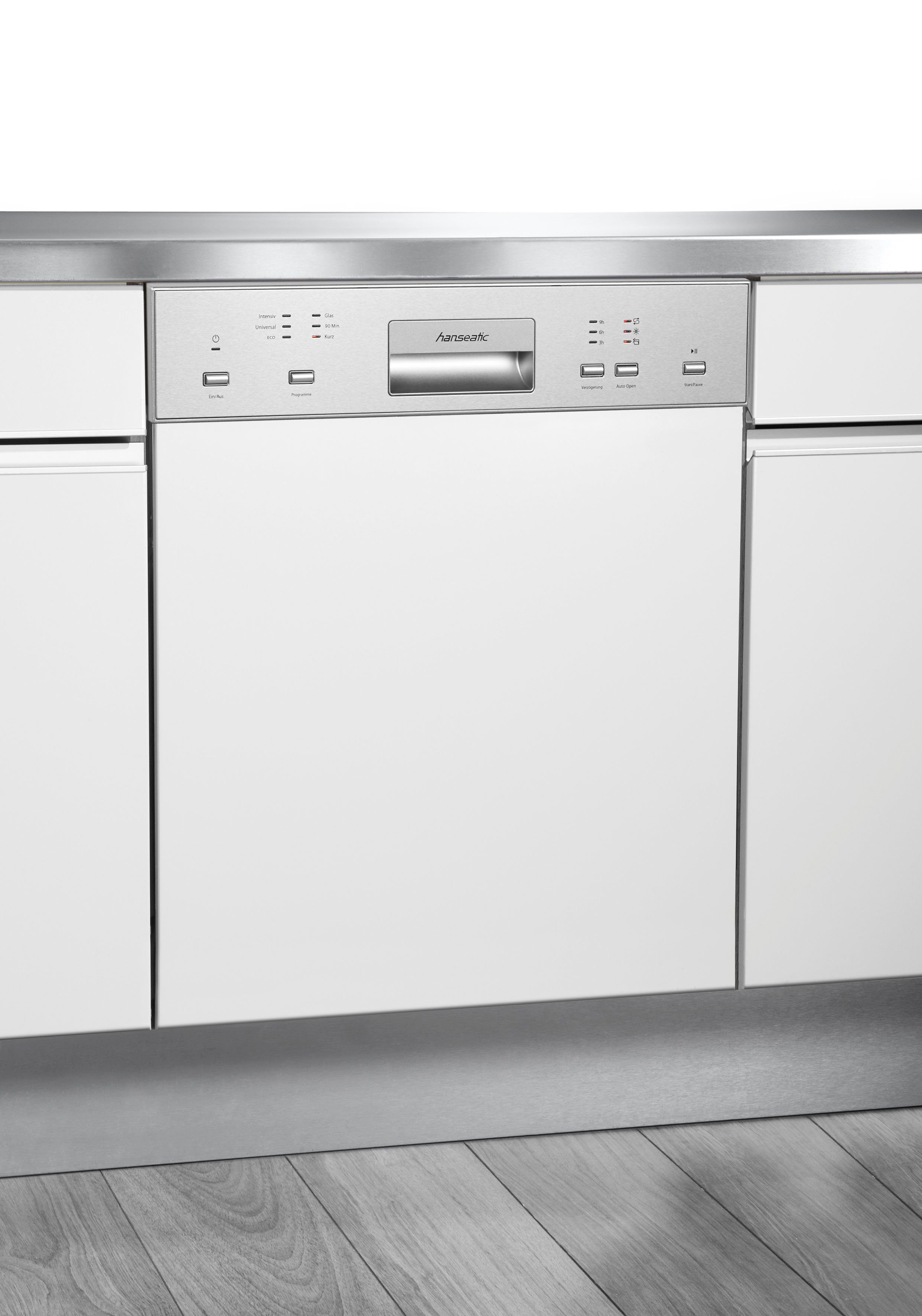 Hanseatic teilintegrierbarer Geschirrspüler HGTI6082D137709HS, 14 Maßgedecke