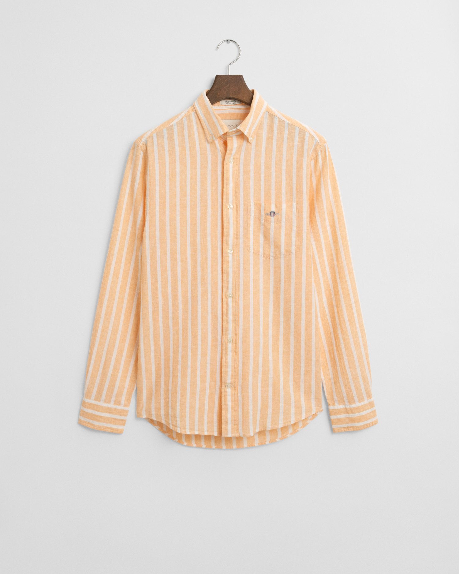 Longsleeve REG COTTON/LINEN STRIPED SHIRT