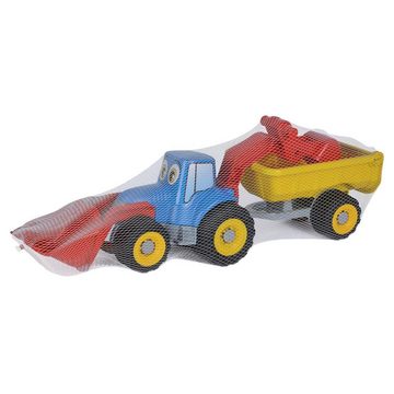 SIMBA Spielzeug-Auto Traktor mit Anhänger - Androni – Sandspielzeug – 54cm