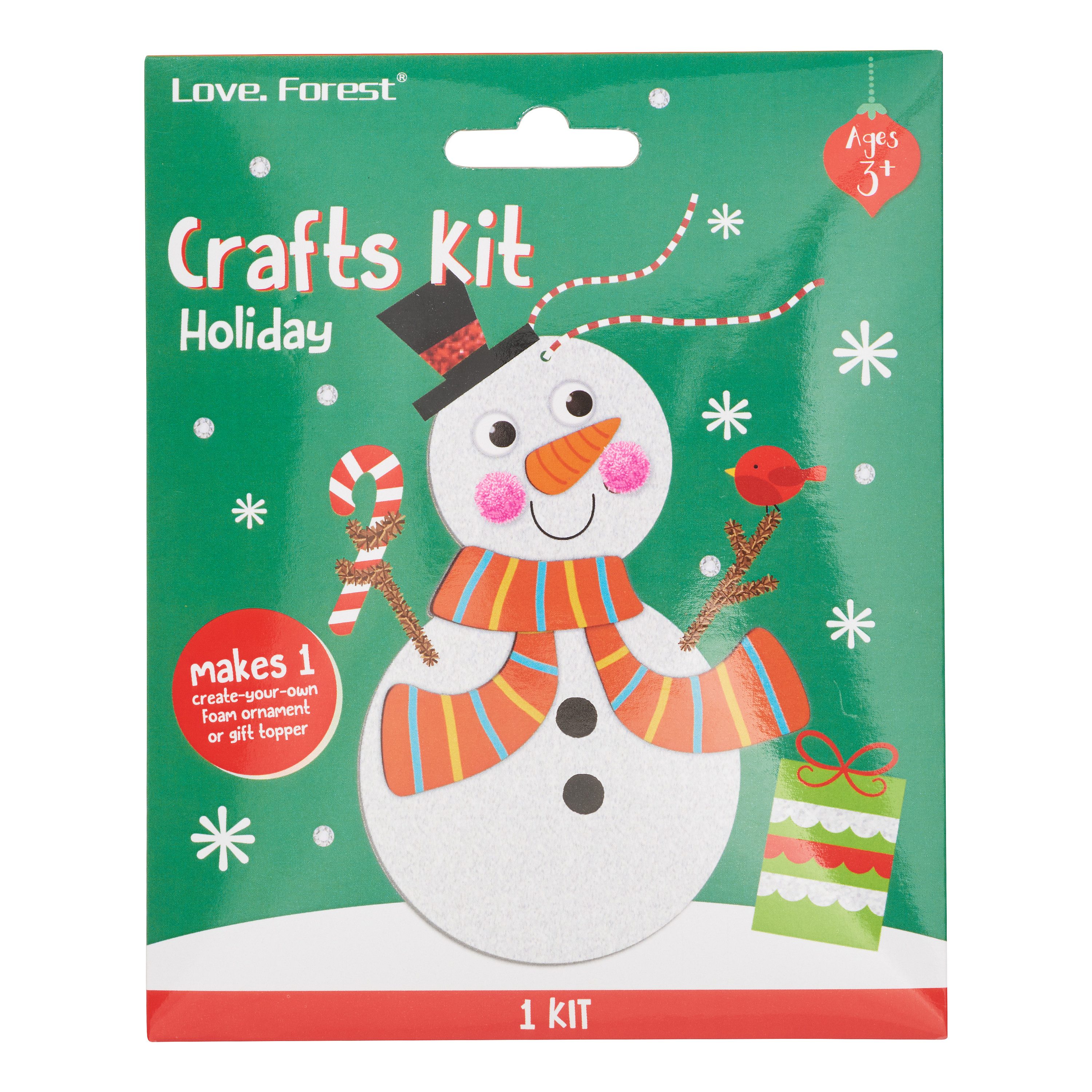 VBS Kreativset Moosgummi, (15-tlg), Weihnachtsbasteleien