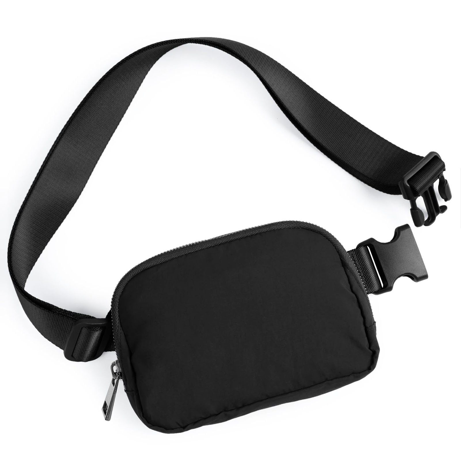 Blusmart Schultertasche Outdoor-Sport-Hüfttasche, Reißfeste, Wasserdichte Brusttasche Für black
