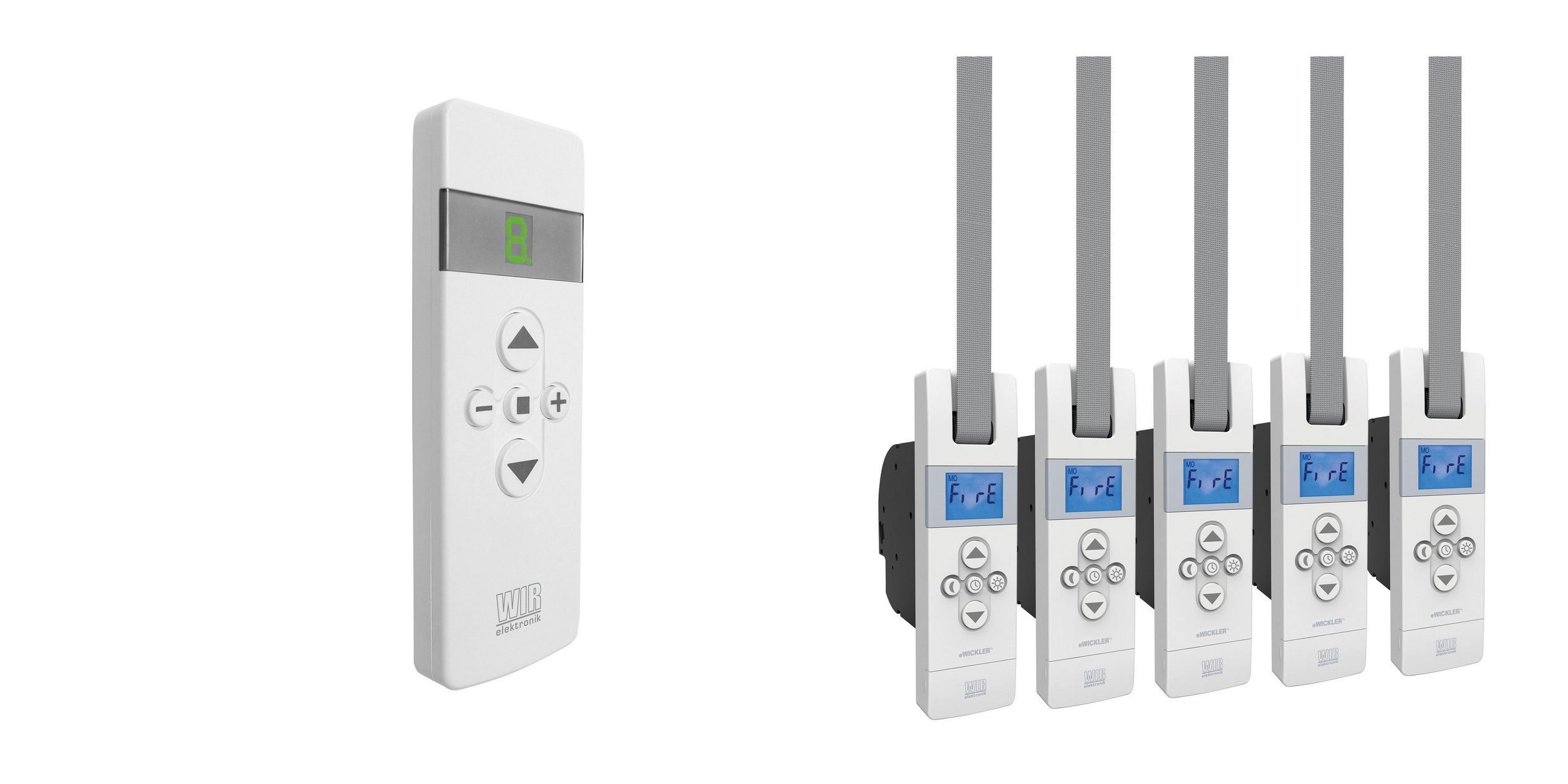 WIR elektronik Rollladengurt-Antrieb WIR SET FB-9 mit eW840-F, Gurtbreite 23,00 mm