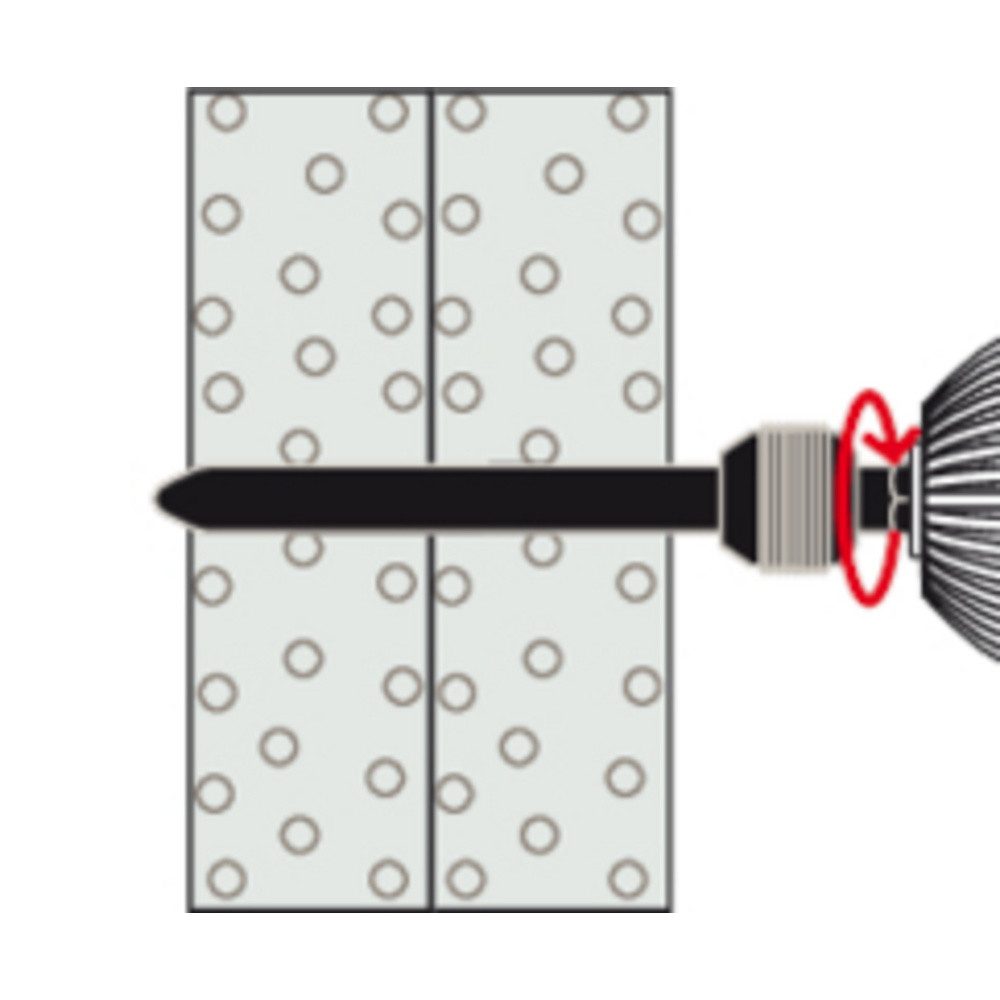 Fischer Dübel-Set Fischer 084343 GK S K NV Gipskartondübel 1 Set