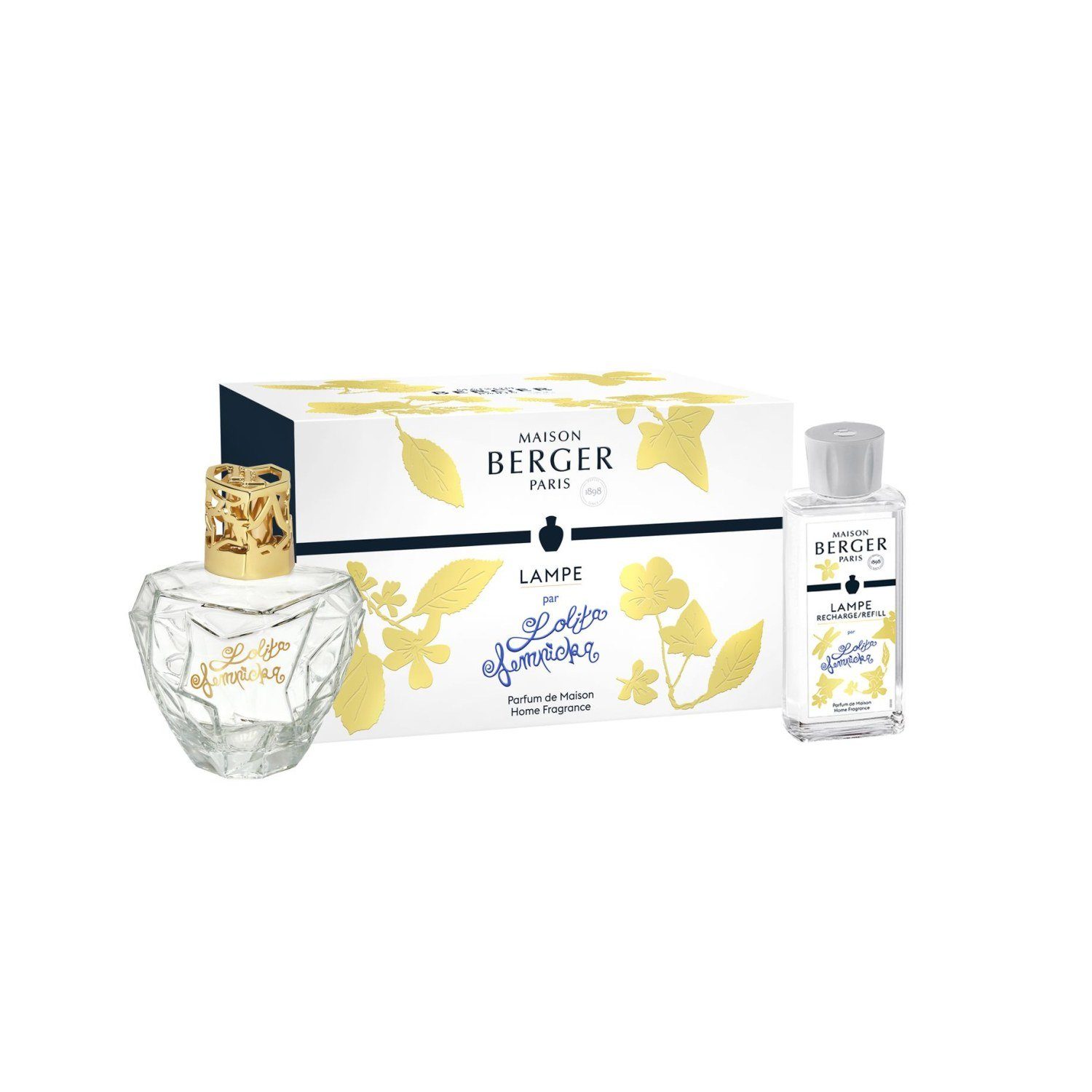 MAISON BERGER PARIS Duftlampe Geschenkset Premium Lolita Lempicka Transparente