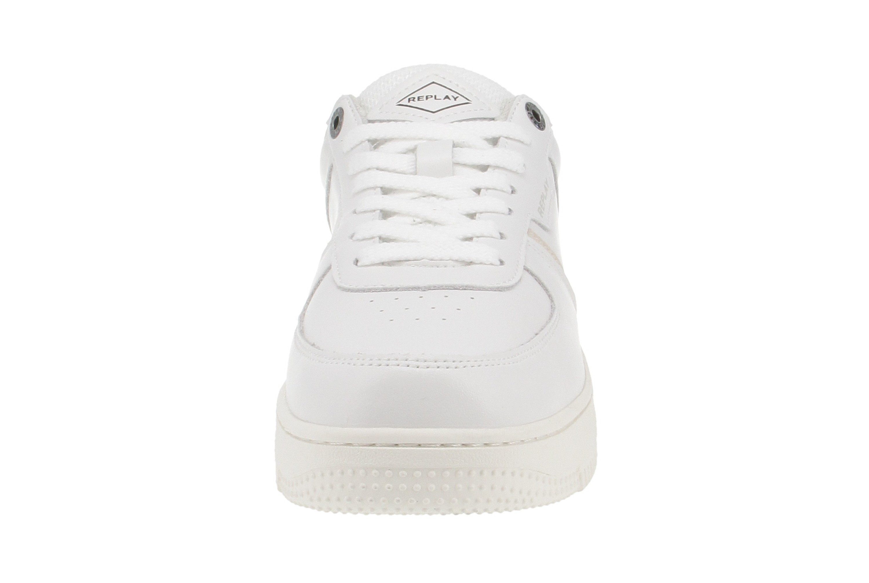 Replay Replay GMZ3G C0019L Epic Premium - Herren Schuhe Sneaker - 061-White Sneaker