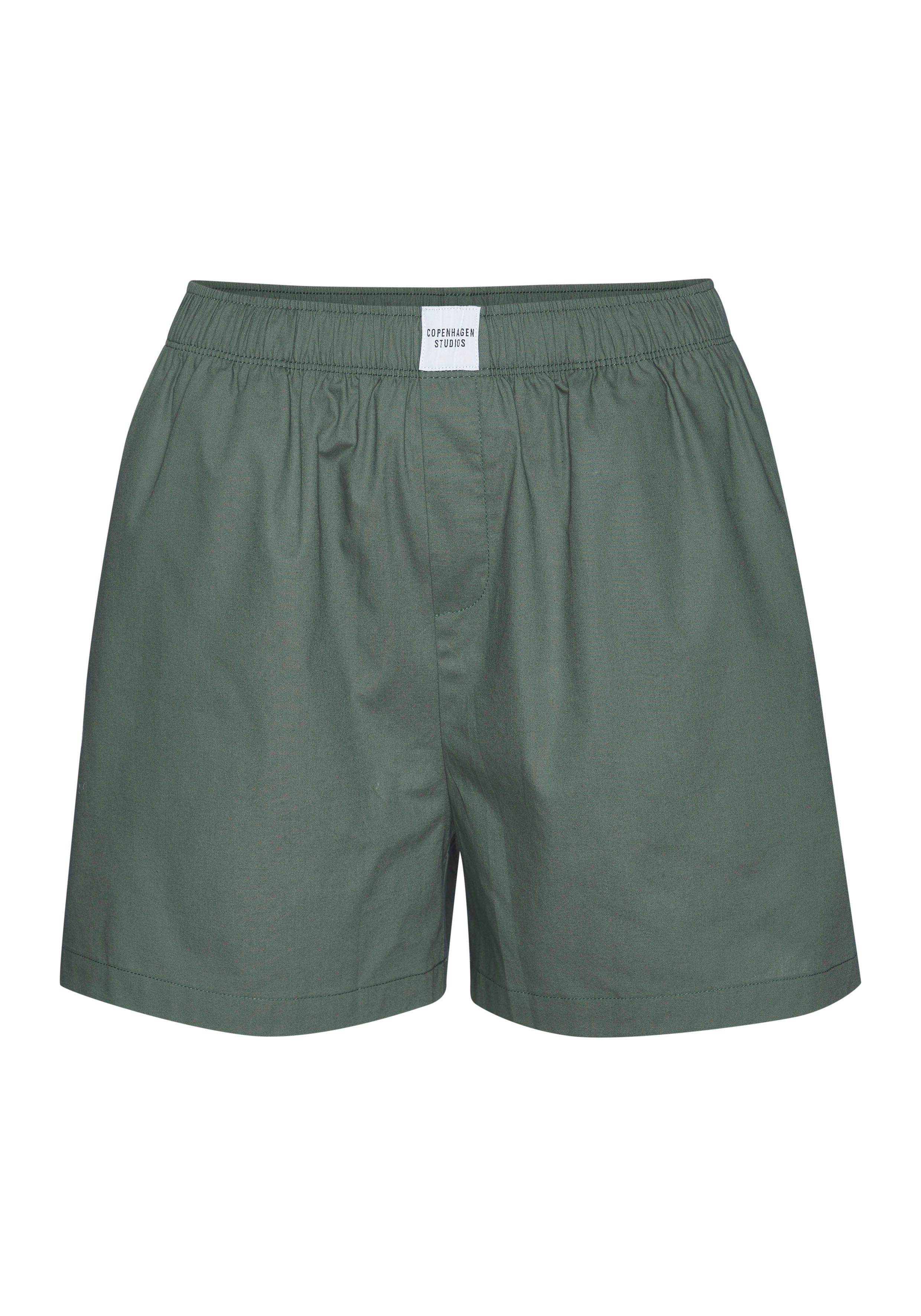 Copenhagen Studios Pyjamashorts (1-teilig) aus fein gewebter Baumwoll-Qualität