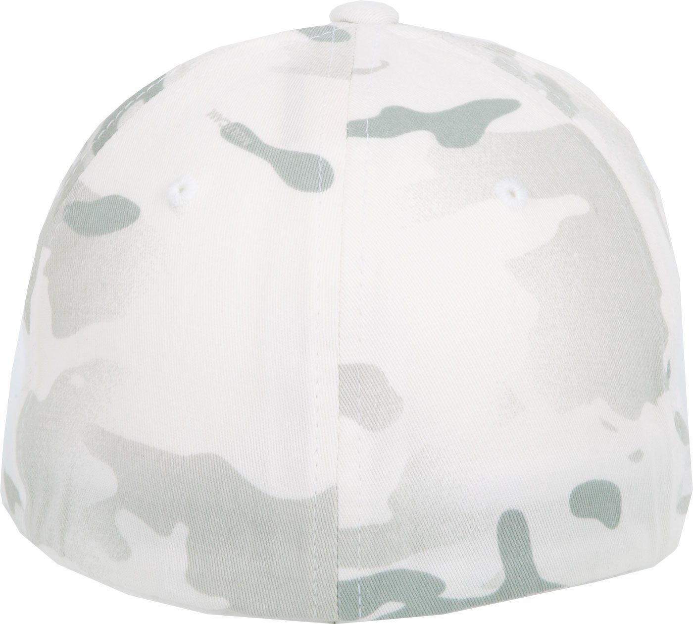 Rudeboy Stylee Baseball Cap Flexfit Cap Multicam Camouflage Unisex mit Stick von Rudeboy Stylee hinten geschlossen, verstärkte Front, mittleres Profil
