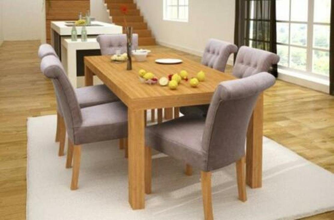 JVmoebel Stuhl, 6x Chesterfield Stuhl Set Stühle Polster Garnitur Küchen Wohnzimmer Esszimmer " | Stühle