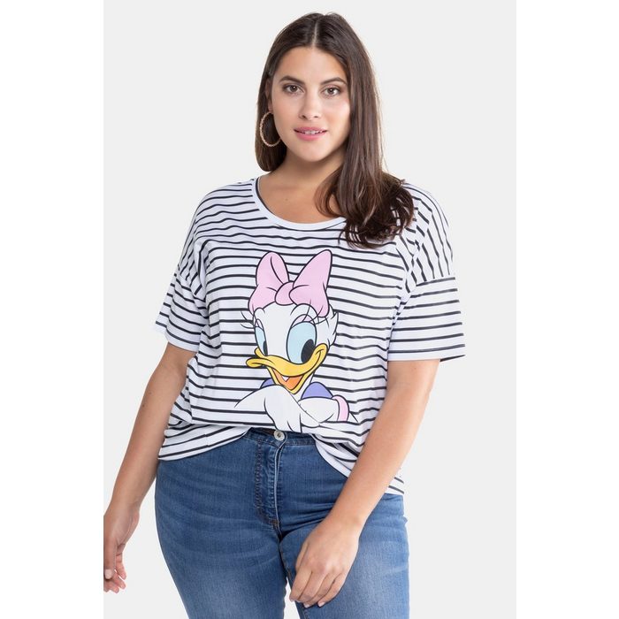 Studio Untold T-Shirt T-Shirt Daisy Duck oversized geringelt