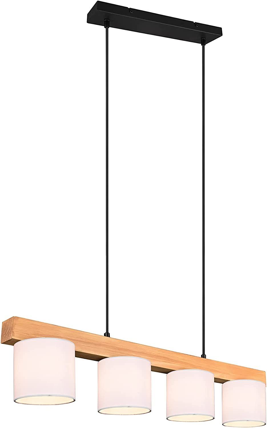 lightling Pendelleuchte Clara, ohne Leuchtmittel, moderne Pendellampe, höhenverstellbar