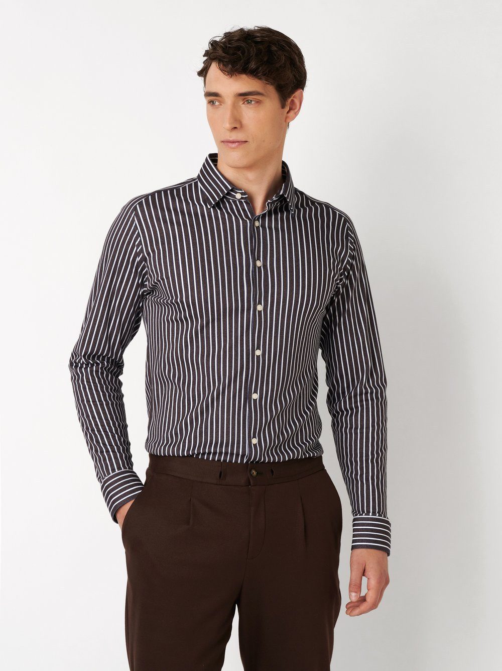 Langarmhemd Jersey Casual Kent