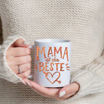 Youth Designz Tasse Mama Ist Die Beste Kaffeetasse Geschenk, Keramik, mit modischem Print