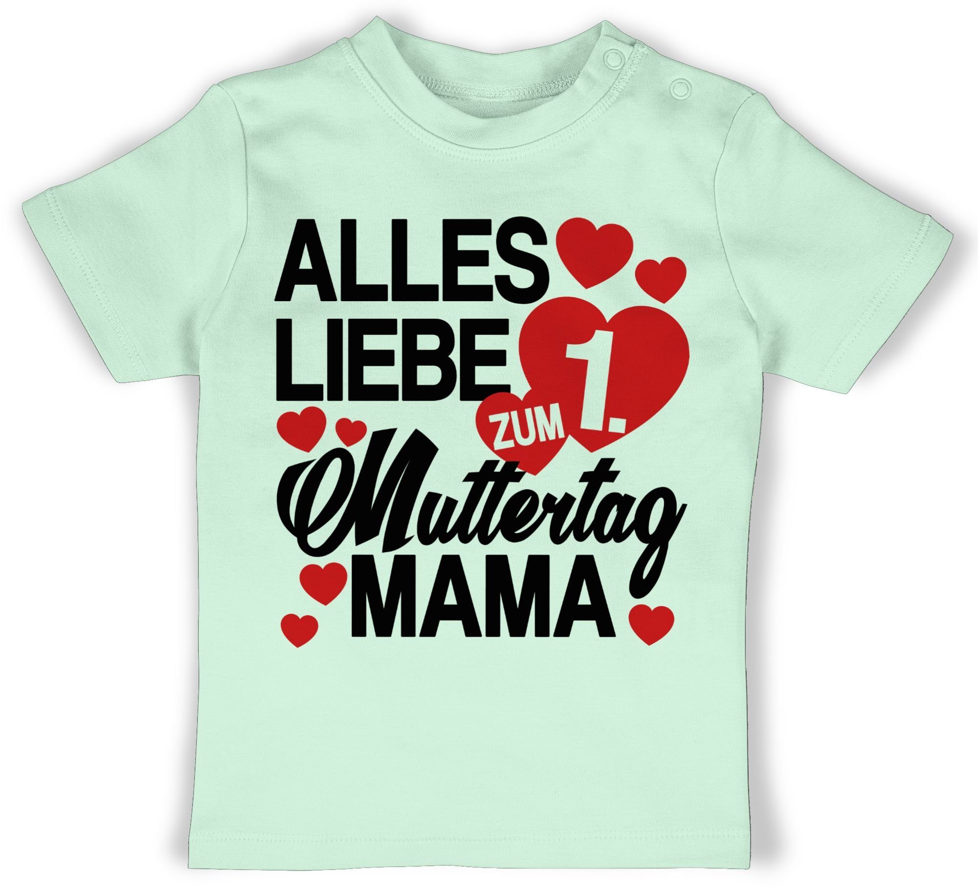 T-Shirt Alles liebe zum 1. Muttertag Mama