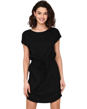 ONLY Jerseykleid Basic Kleid kurz im Doppelpack