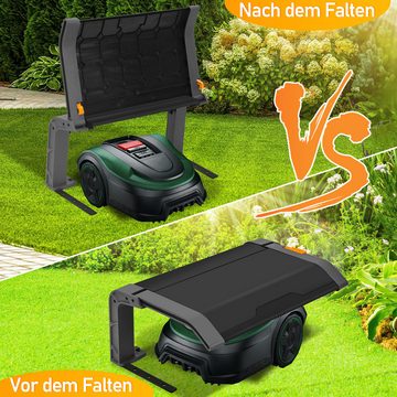 Randaco Mähroboter-Garage Rasenmäher Garage Klappbar Mähroboter Dach Automower Mower Roboter