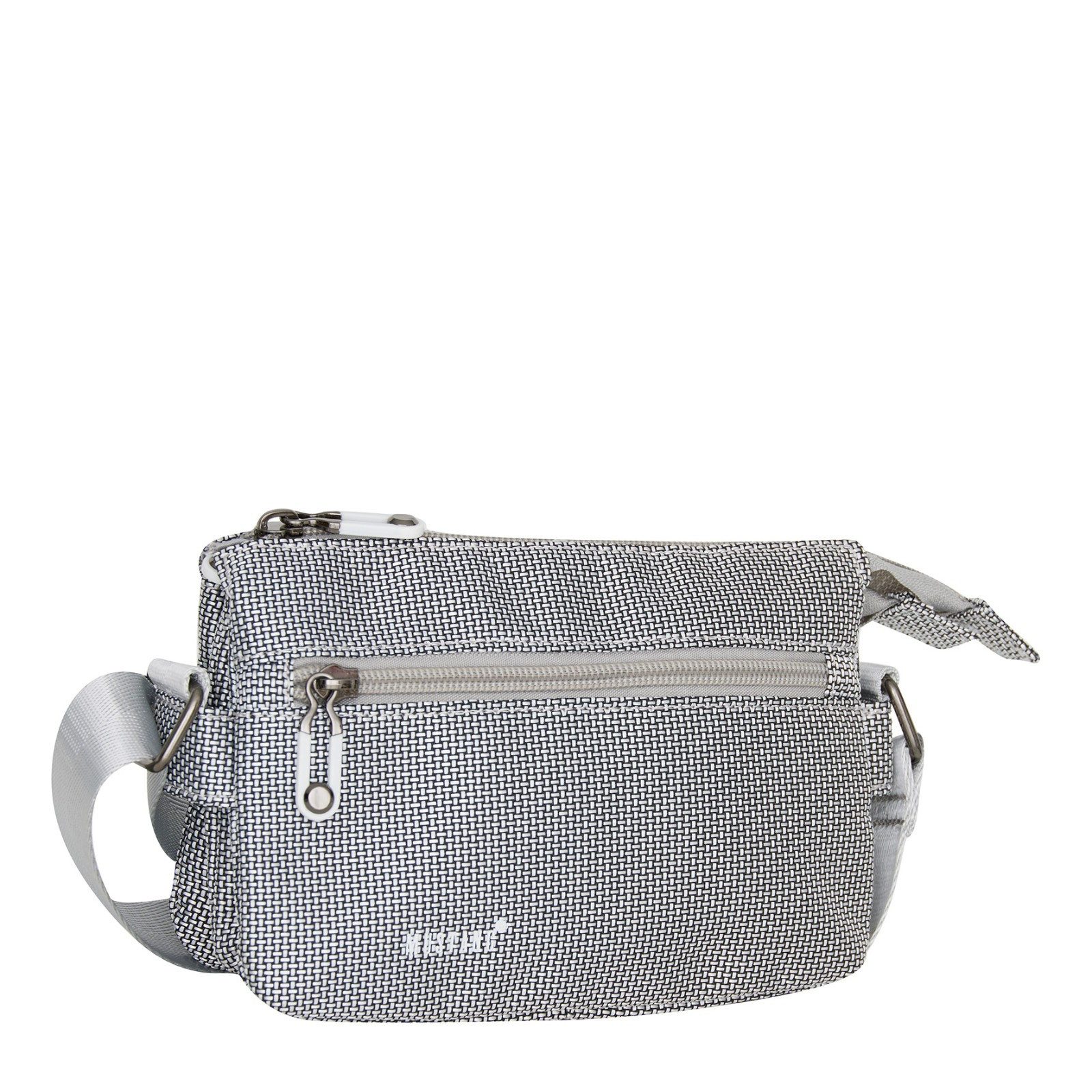 MUSTANG Handtasche kleine Damen Umhängetasche Crossbag "Dabas" silber günstig online kaufen