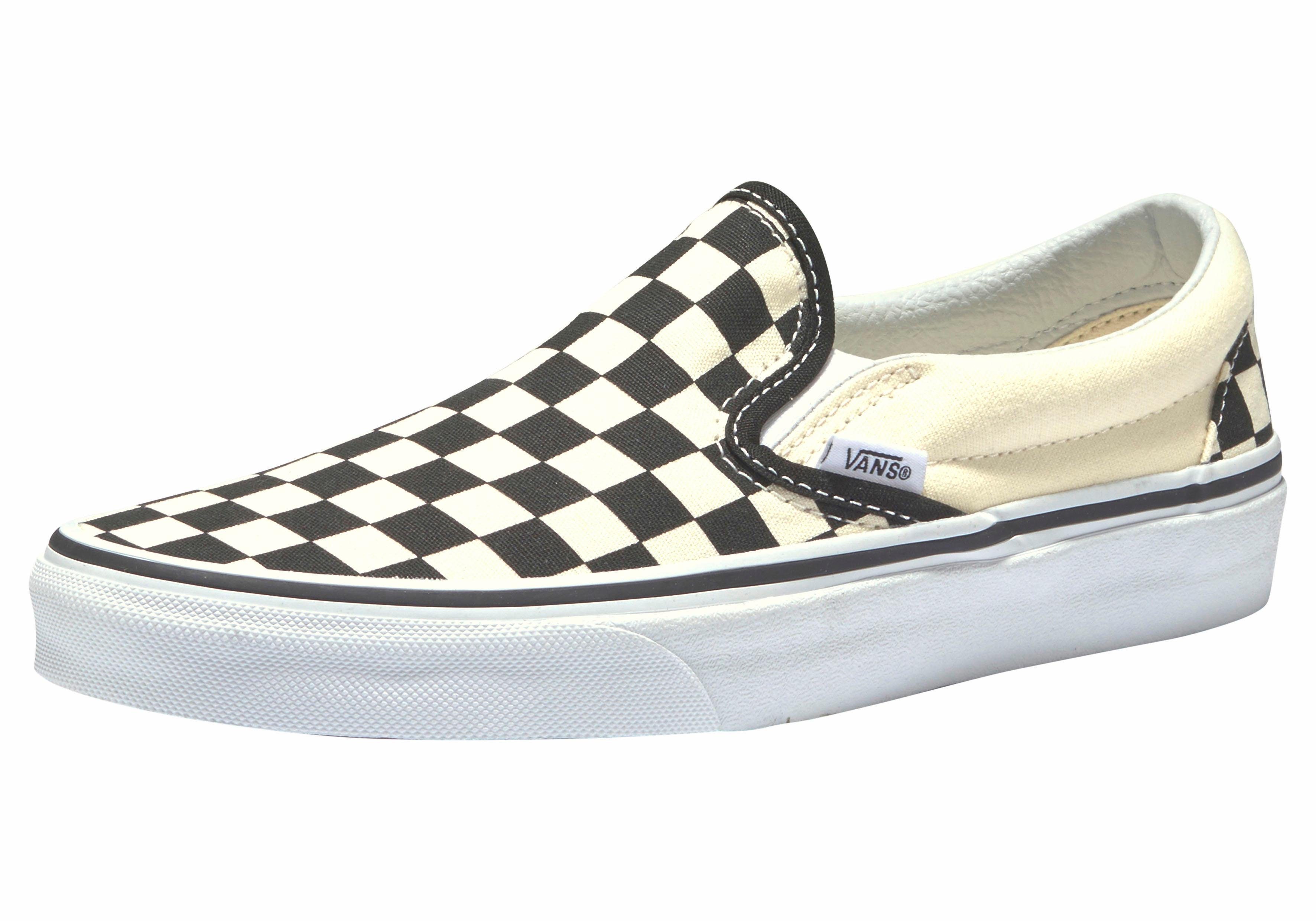 Vans Classic Slip-On Slip-On Sneaker aus textilem Canvas-Material