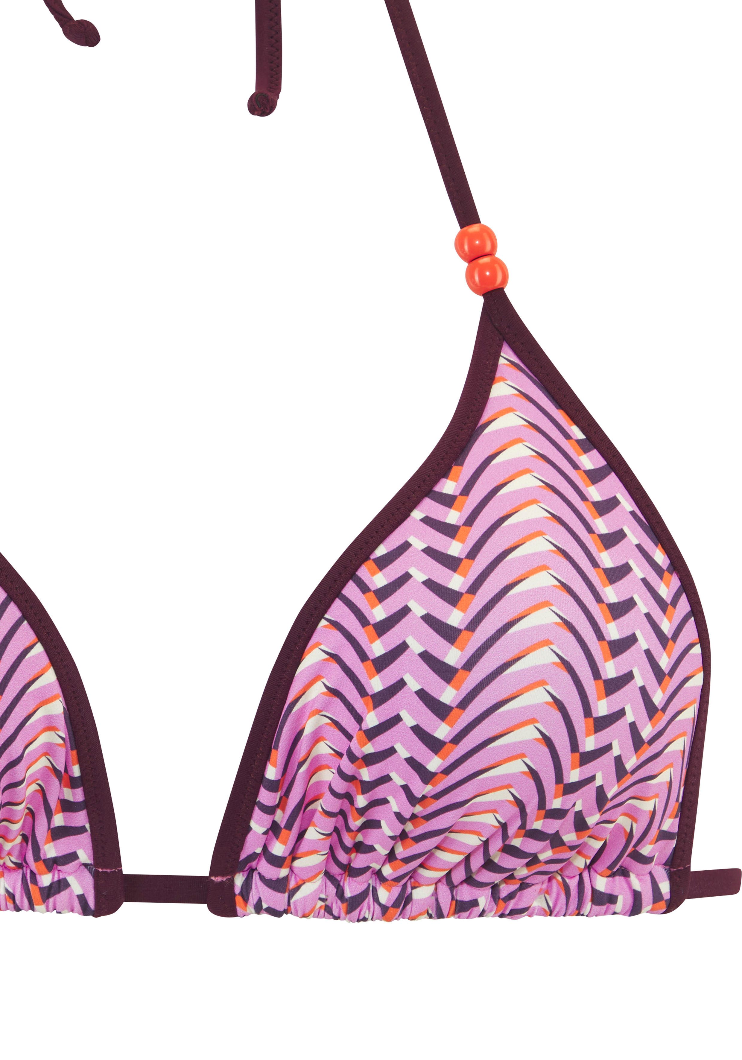 Vivance by Lascana Triangel-Bikini mit Zierperlen