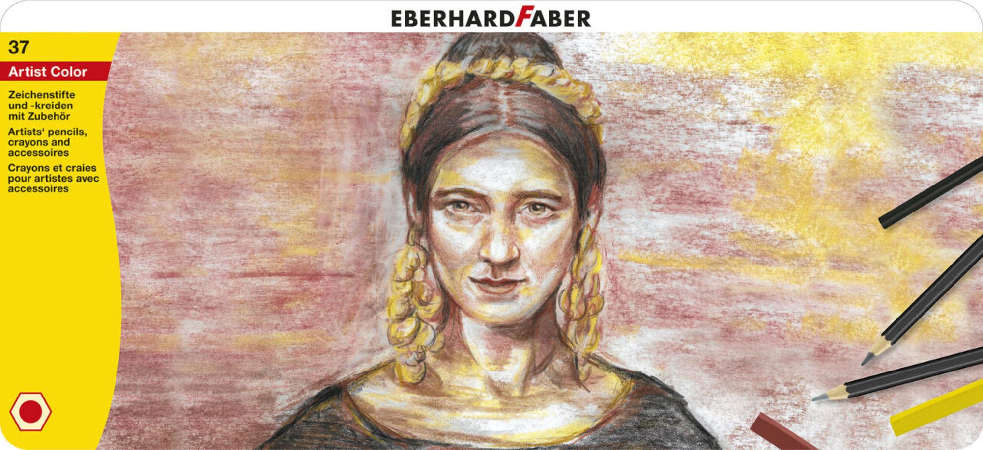 Eberhard Faber Künstlerstift EBERHARD FABER Artist Color Zeichenset 37-tlg.