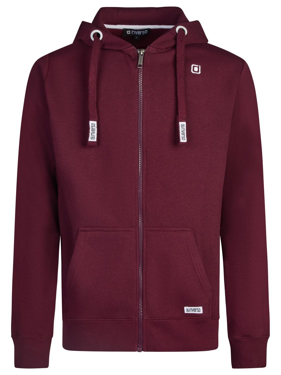 riverso Kapuzensweatjacke Herren Sweatjacke RIVNoah Regular Fit Hoodie mit Kängurutasche