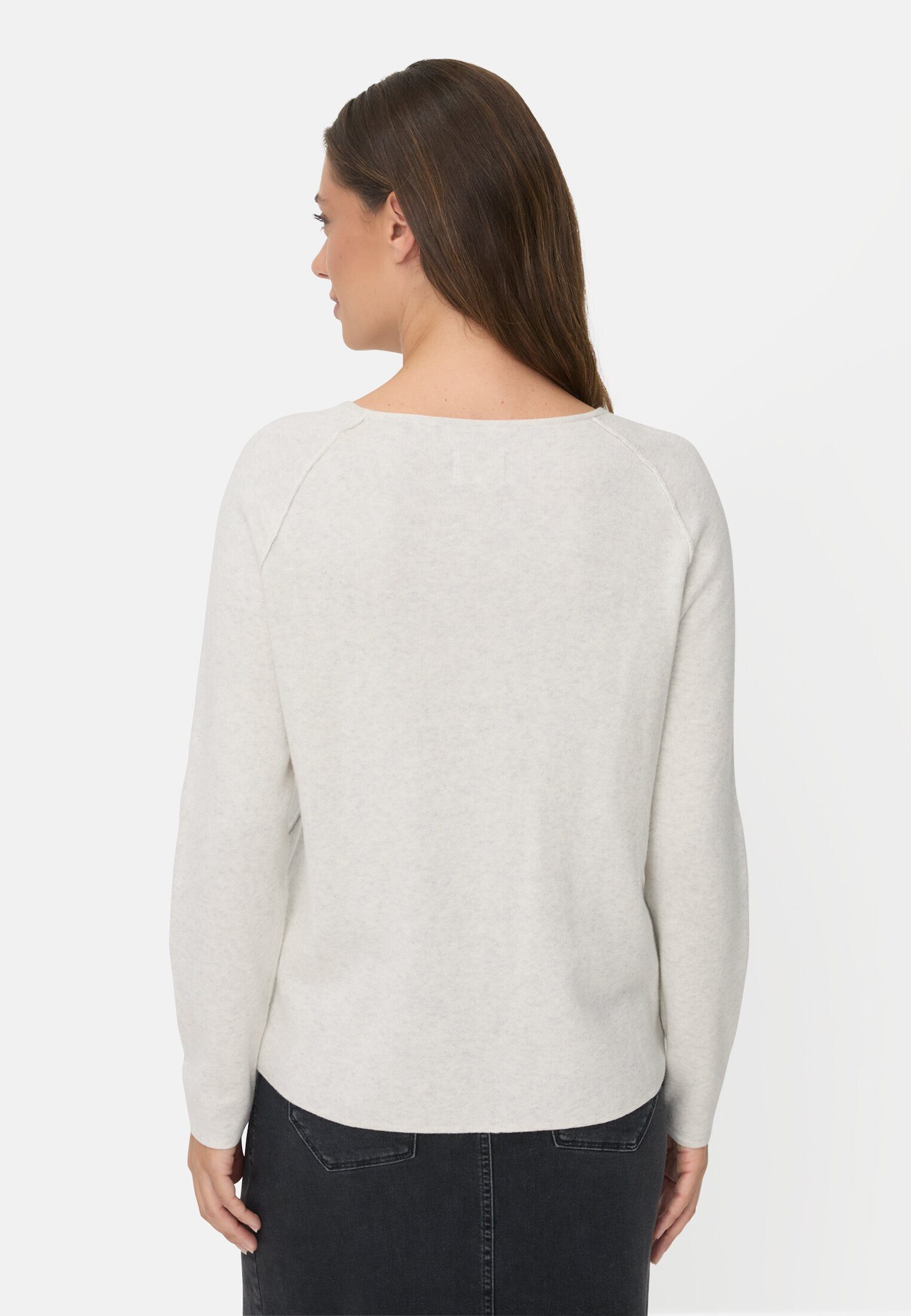camel active Langarmshirt aus 100% Baumwolle Langarm