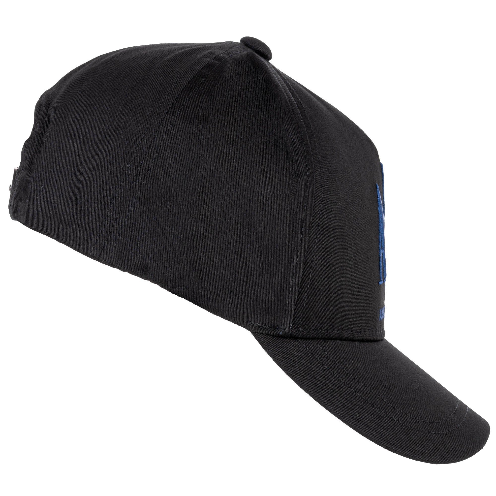 ARMANI EXCHANGE - Size One Baseball Cap Schwarzblau Unisex Cap Kappe, Logo, Baseball
