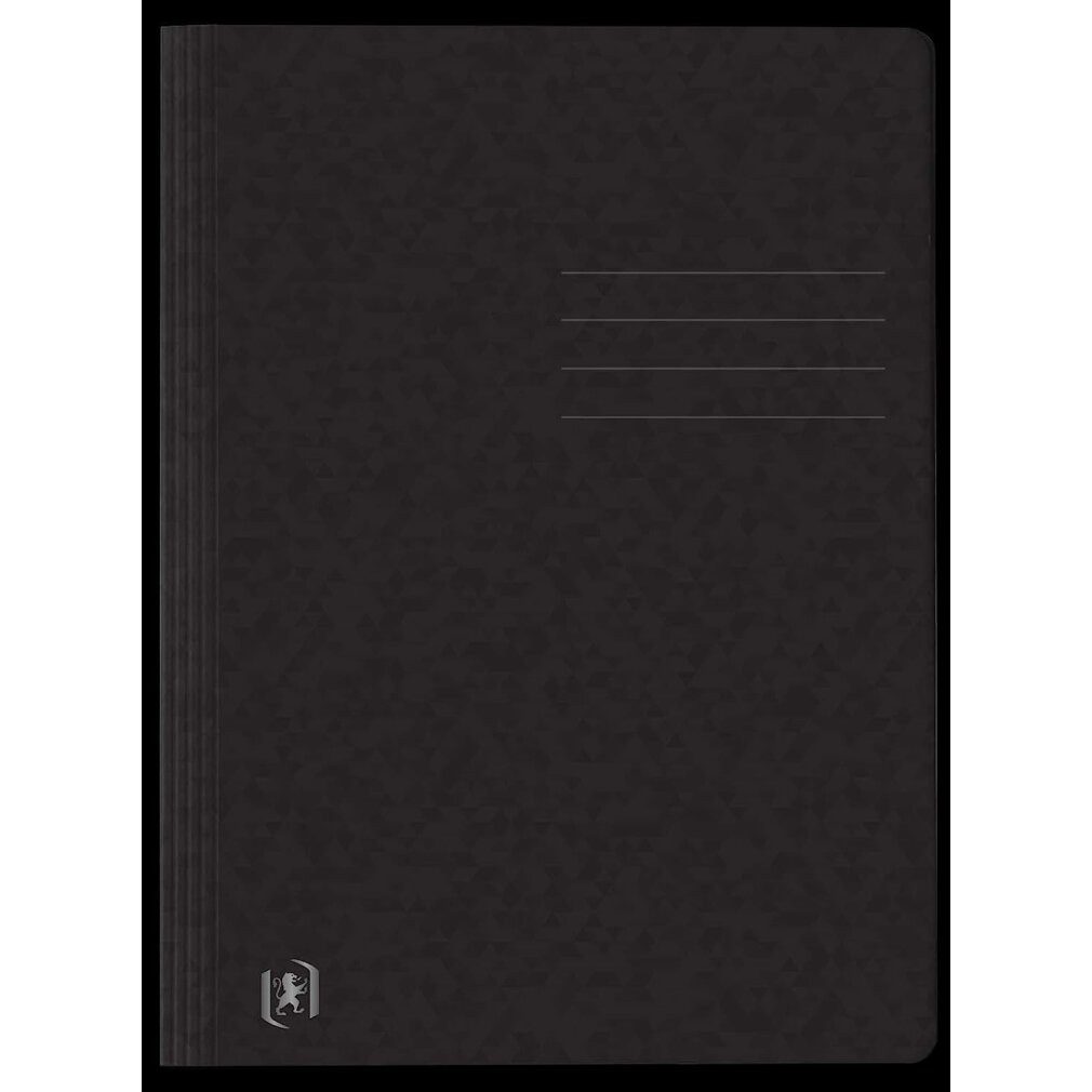 OXFORD Fächermappe Schnellhefter TOP FILE+ Karton schwarz DIN A4