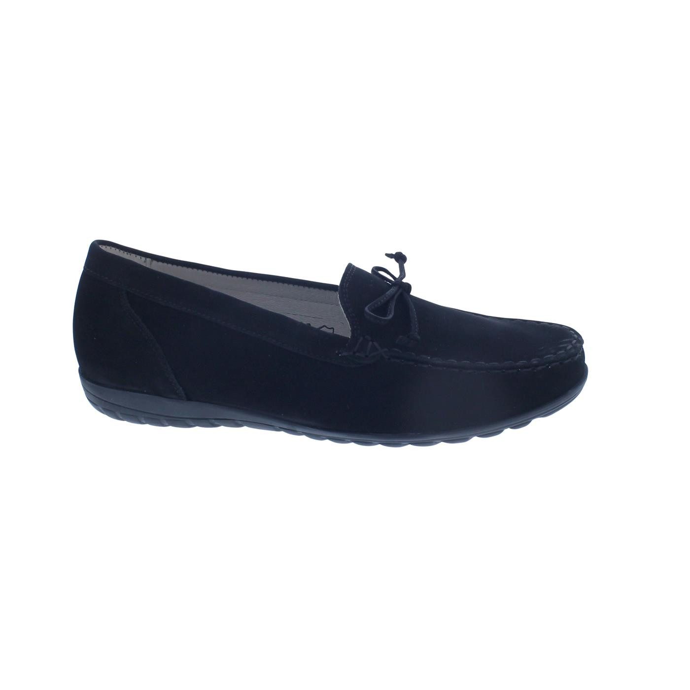 Waldläufer Hesima 329508-191-001, Mokassin, Denver (Nubukleder), Schwa Slipper